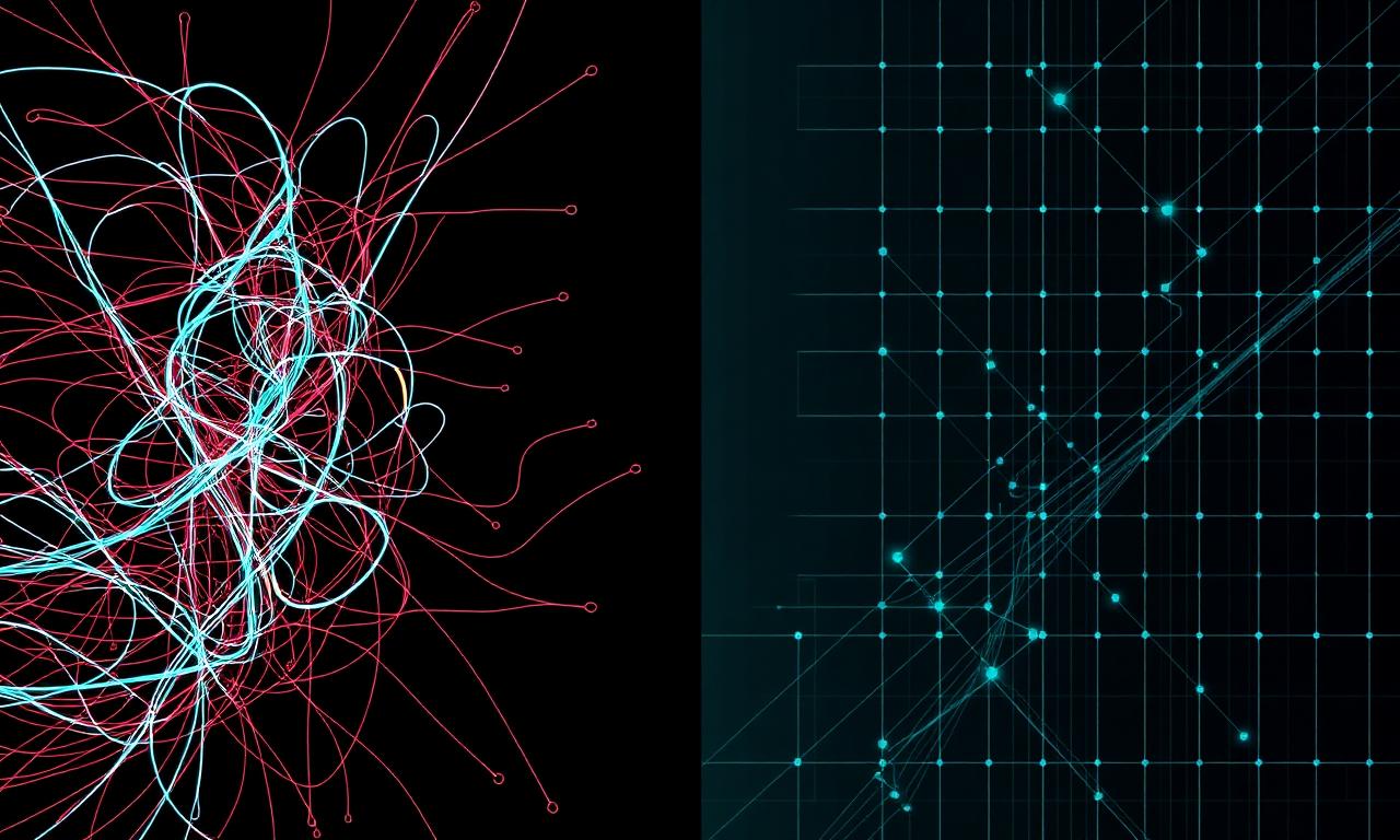 Chaos resolving into clarity